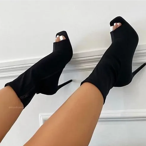 N'Disguise Open Toe Heels