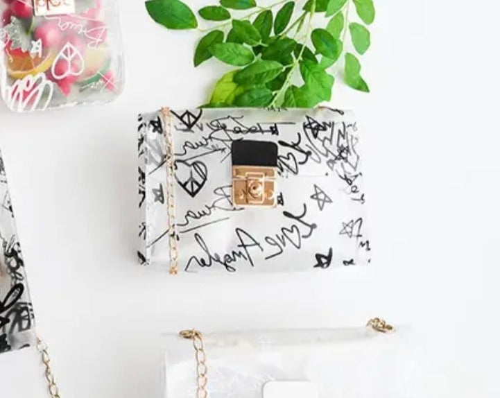 Scripted Purse