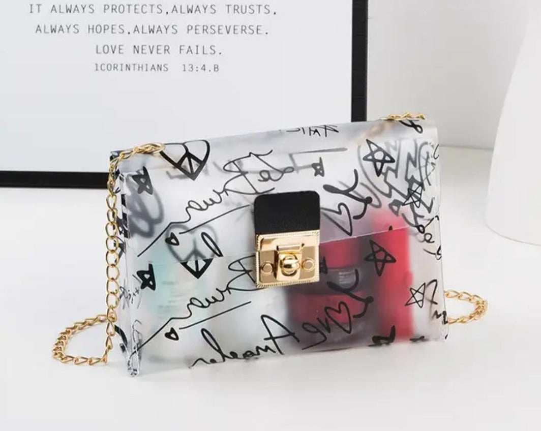 Scripted Purse