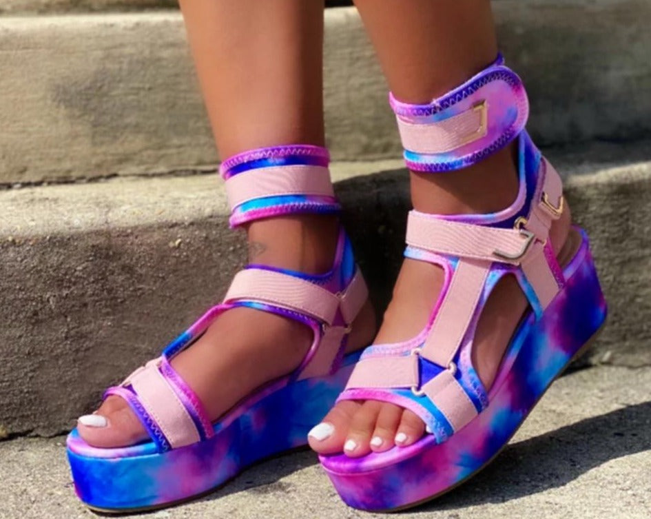 In The Clouds Platform Sandals