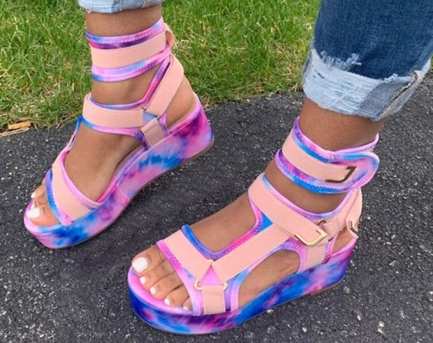 In The Clouds Platform Sandals